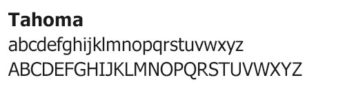 tahoma-font-type
