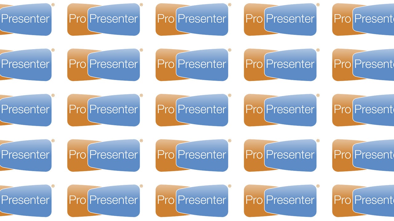 ProPresenter 6