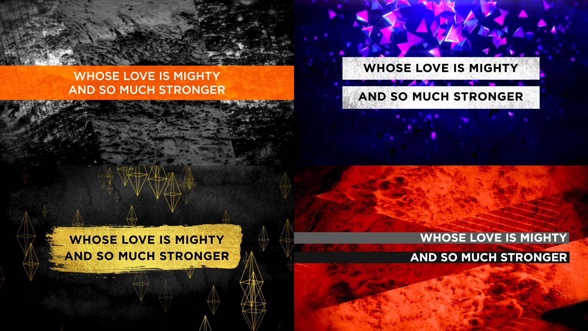 20 Lyric Slide Designs That Will Inspire Your Creativity