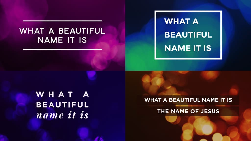 10 Lyric Slide Designs That You'll Want To Try Immediately