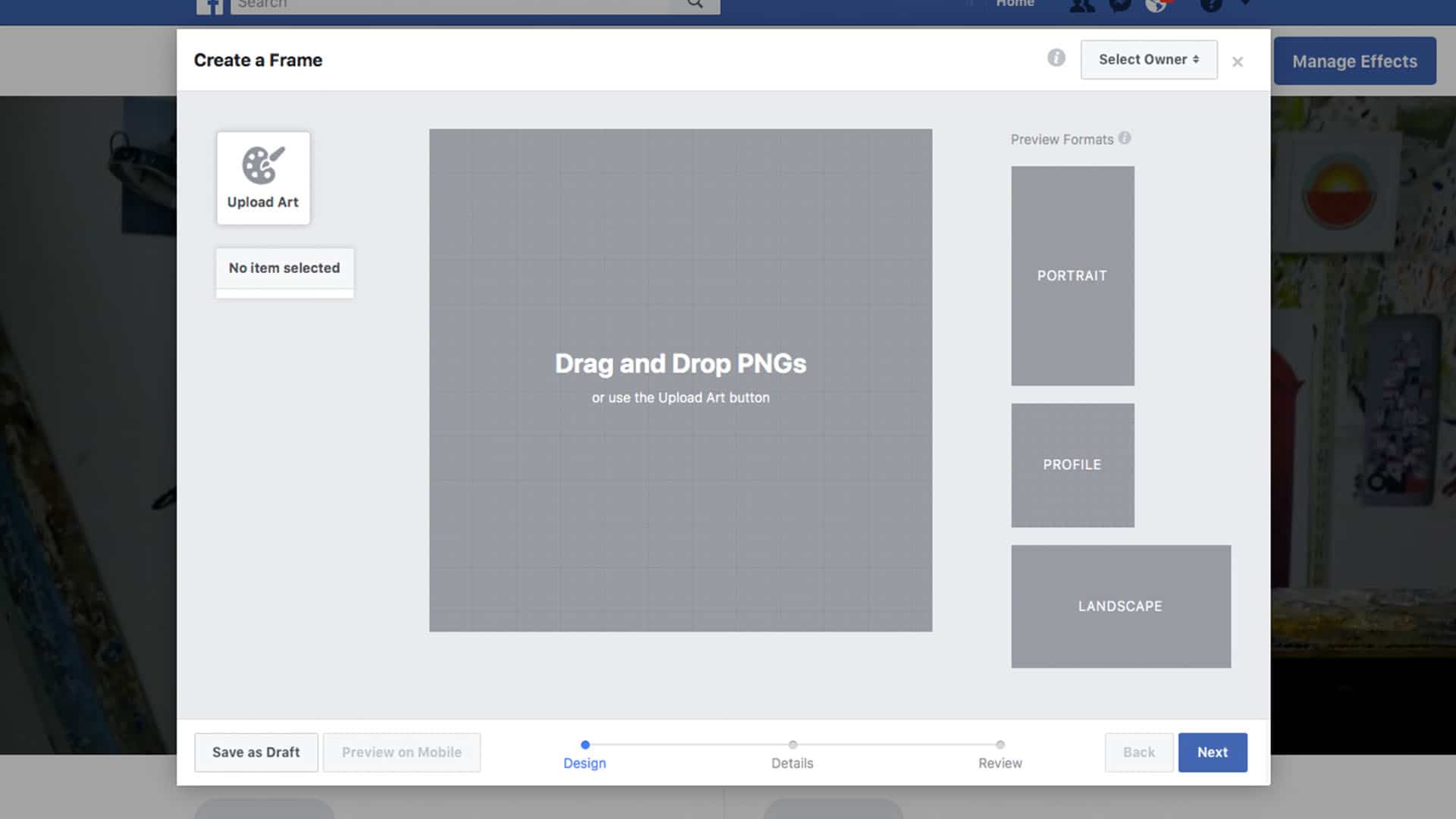 Create A Custom Facebook Profile Frame