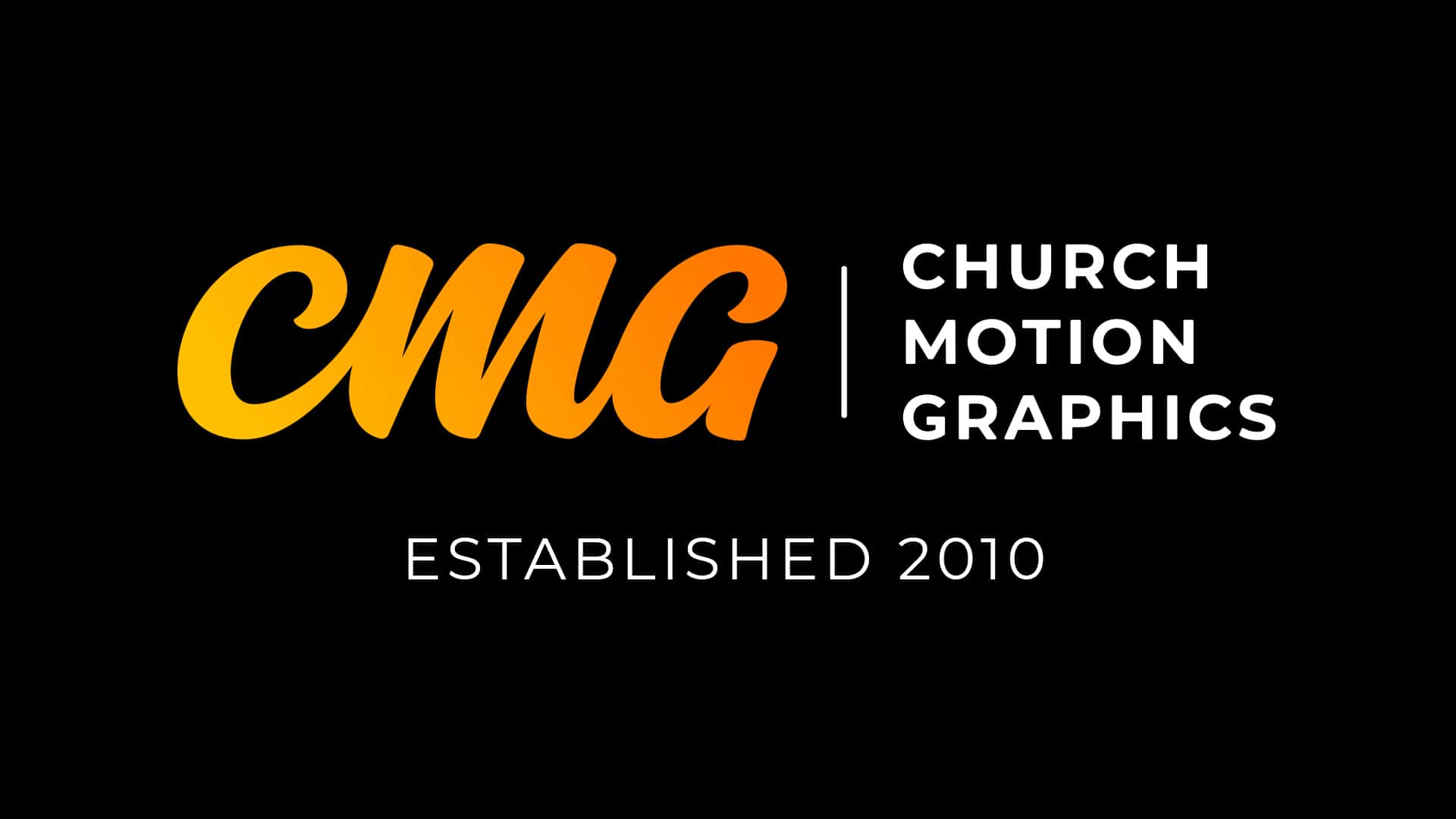 church motion graphics lyrics