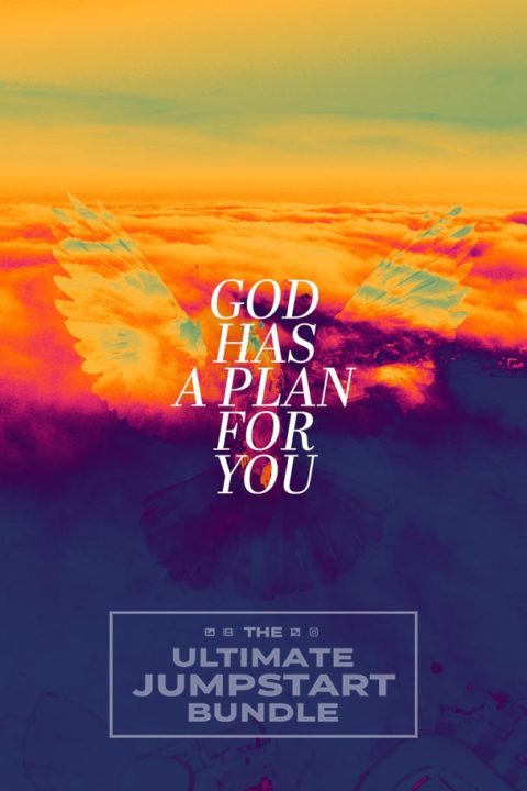 God Has A Plan For You Eagle High Saturation Story - Title
