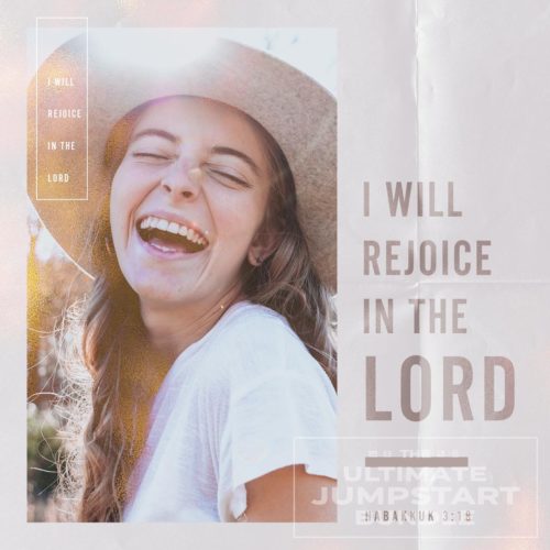 I Will Rejoice In The Lord Habakkuk 3;18 - Title
