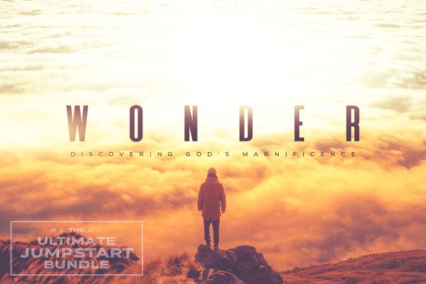 Wonder Discover God's Magnificence Sunshine Clouds-Subtitle