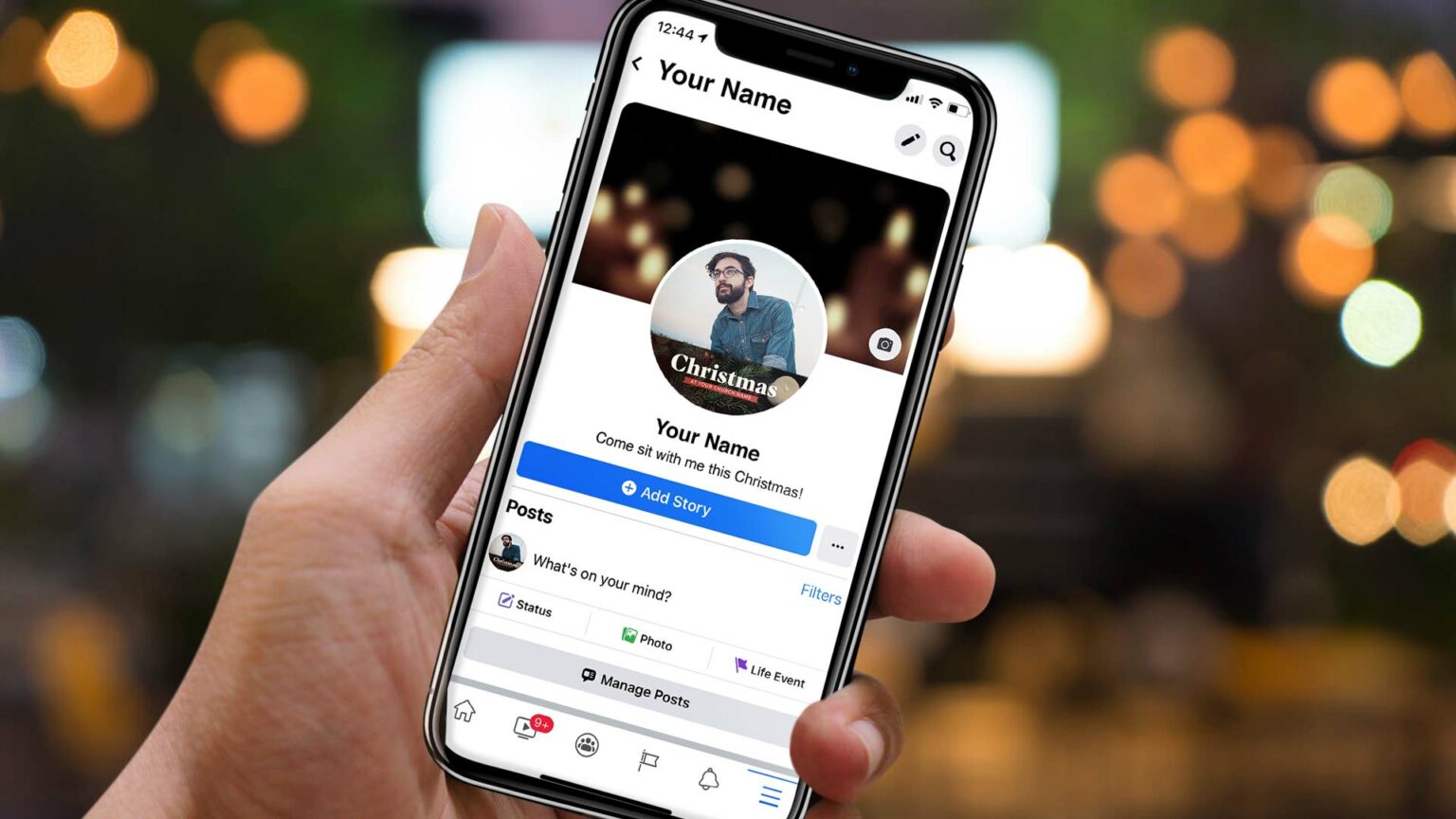 3 Free Christmas Facebook Profile Frames CMG Church Motion Graphics