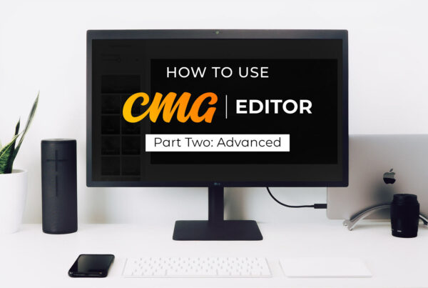 CMG Editor Advanced