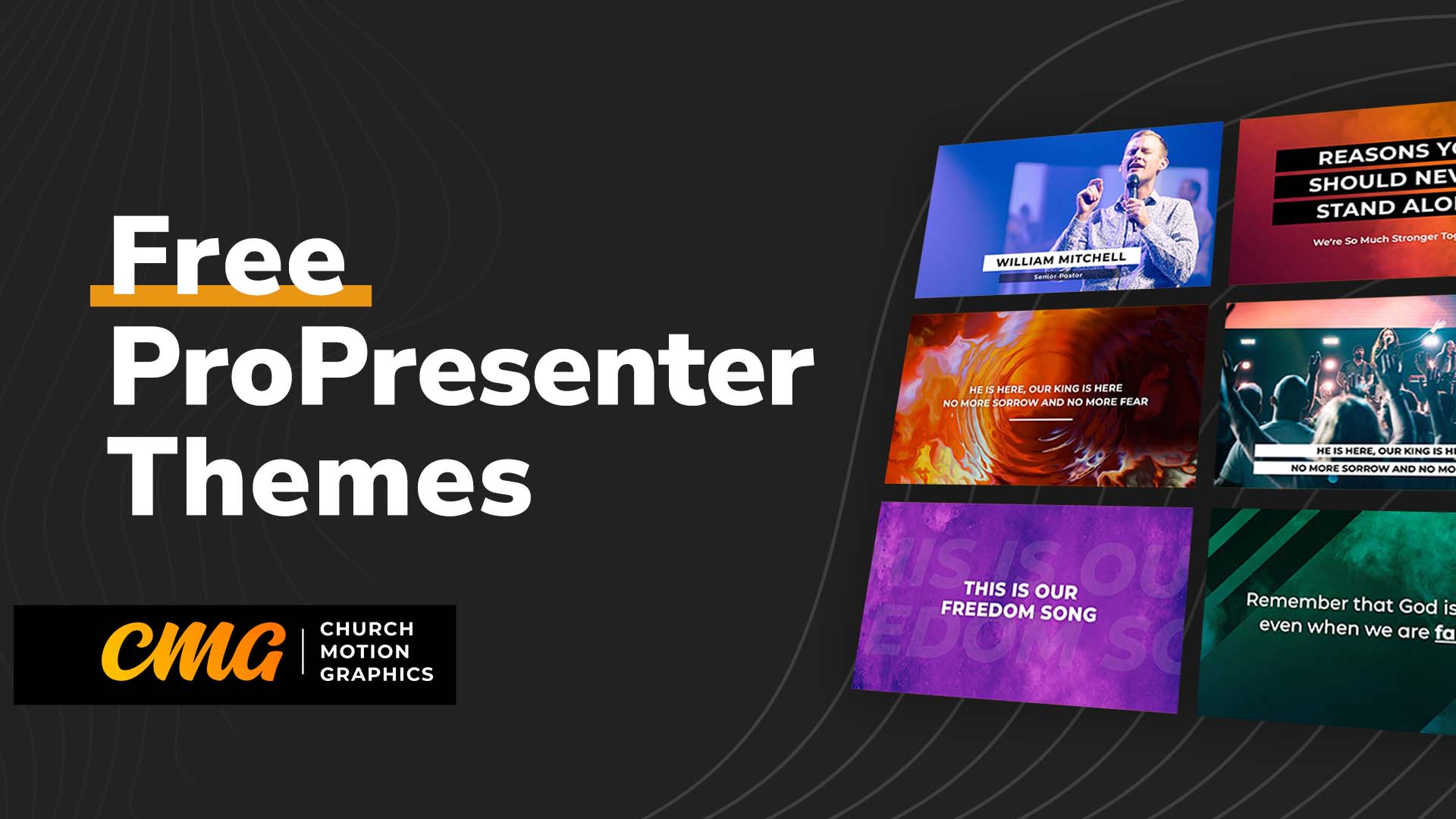 Free ProPresenter 7 Themes