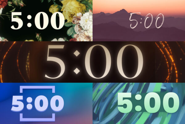 EasyWorship Countdown Timers