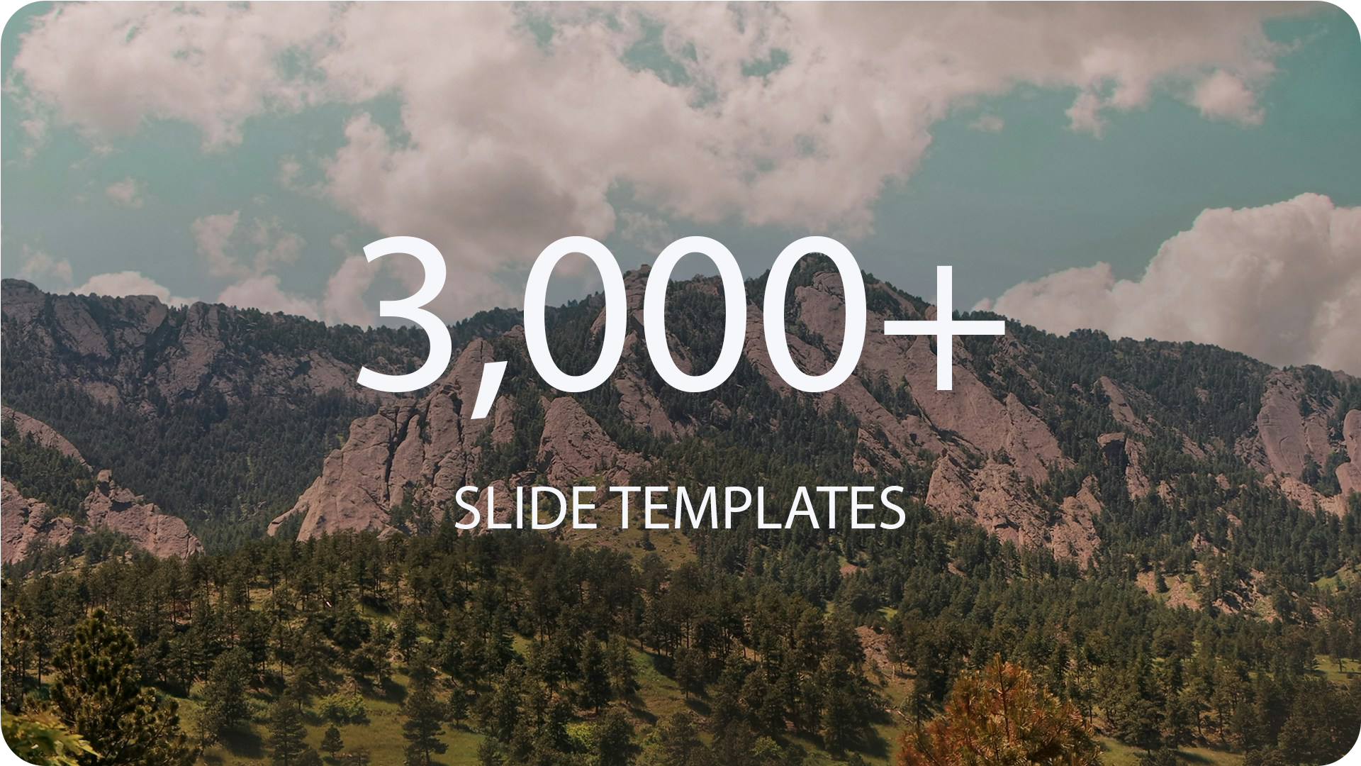 30,000+ Slide Templates