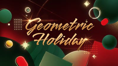 Geometric Holiday Pack