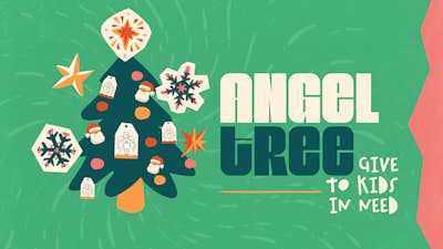 Angel Tree — Christmas slide template